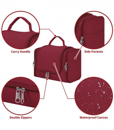 VINSANI TOILETRY BAG HOT PINK 1010180