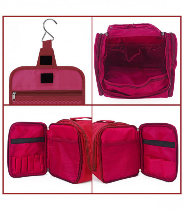 VINSANI TOILETRY BAG HOT PINK 1010180