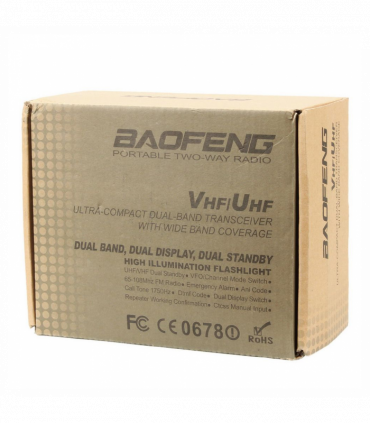 Two-way Radio Walkie-talkie UV-5R Black