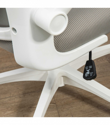 Vinsetto Mesh Office Chair with Headrest, 4D Lumbar Support, Flip-up Arm