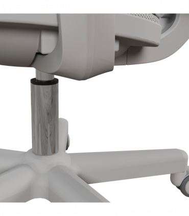 Vinsetto Office Chair, 360° Swivel Desk Chair with Security Wheels, Grey