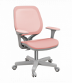 Vinsetto Office Chair, 360° Swivel Desk Chair with Security Wheels, Pink