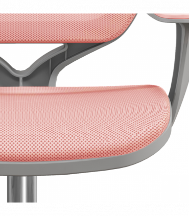 Vinsetto Office Chair, 360° Swivel Desk Chair with Security Wheels, Pink
