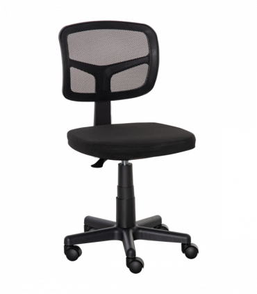 Vinsetto Small Office Chair without Arms, Ergonomic Swivel Mesh Desk Chair