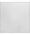 White 10: Decorative Ceiling & Wall Panels - 2m2 (21.52 sqft) - 8 Panels