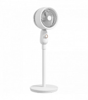 White Oscillating Air Circulator - 3-Speed Cooling & Ventilation Fan