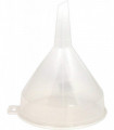 Whitefurze 14cm Clear Plastic Funnel