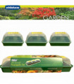 Whitefurze G2666 7 Piece Windowsill Propagator Set - Green