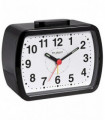 Wm.Widdop Qtz Alarm Clock Bell Oblong Blk/Green Dial 5184B