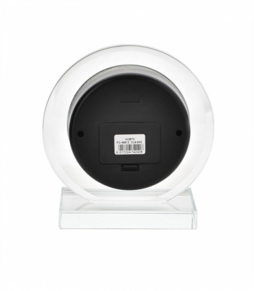 Wm.Widdop Round Glass Mantel Clock