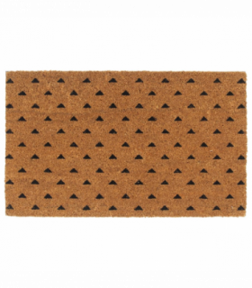 vidaXL Door Mat Natural 45x75 cm Tufted Coir