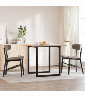 vidaXL Dining Table Legs O-Frame 70x70x73 cm Steel