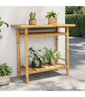 vidaXL Console Table 90x37x75 cm Bamboo