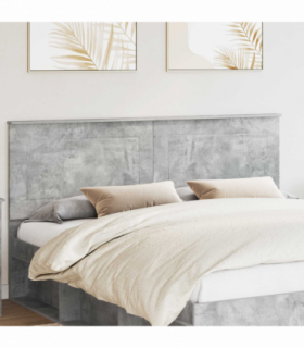 vidaXL Headboard Concrete Grey 100 cm Engineered Wood