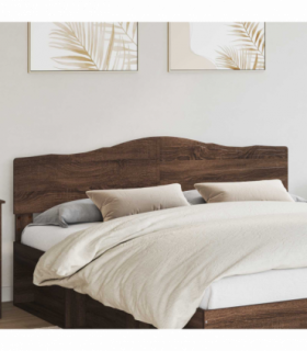 vidaXL Headboard Brown Oak Engineered wood