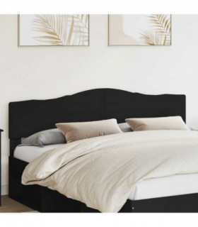 vidaXL Headboard Black Oak Engineered wood