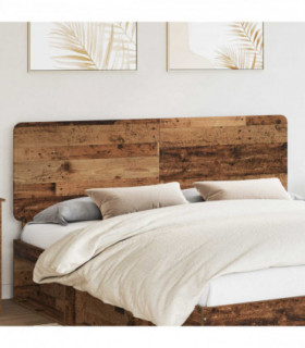 vidaXL Headboard Old Wood Engineered wood