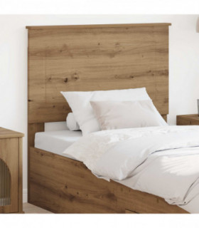 vidaXL Headboard Artisan Oak 100 cm Engineered Wood