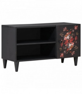 vidaXL Storage Cabinets Multicolour 80 x 31.5 x 46 cm Solid Mango Wood