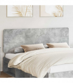 vidaXL Headboard Concrete Grey Engineered wood