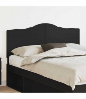 vidaXL Headboard Black Oak Engineered wood