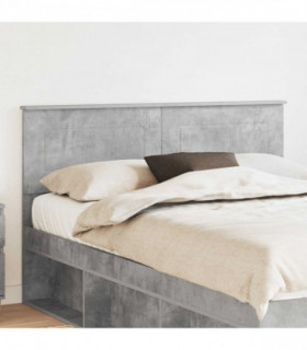 vidaXL Headboard Concrete Grey Engineered wood
