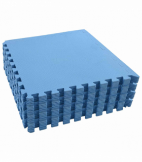 vidaXL Pool Ground Mat 24 pcs Blue 8.64 ㎡ EVA Foam