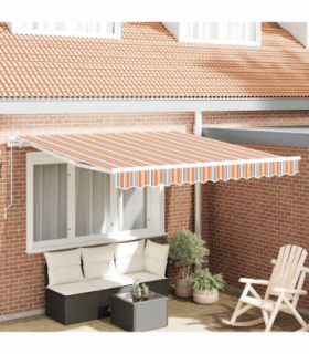 vidaXL Awning Manual Polyester