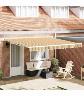 vidaXL Awning Manual Polyester