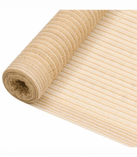 vidaXL Privacy Net Beige 1x25 m HDPE 75 g/m²