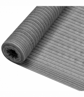 vidaXL Privacy Net Anthracite 1.5x10 m HDPE 195 g/m²