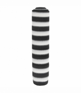 vidaXL Privacy Net Anthracite and White 1.5x10 m HDPE 75 g/m²