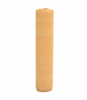vidaXL Privacy Net Sand 1.2x10 m HDPE 195 g/m²