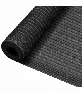 vidaXL Privacy Net Anthracite 1.2x25 m HDPE 150 g/m²