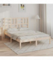 Bed Frame Solid Wood 120x200 cm