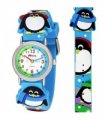 Watch Silicon White 3D Penguin Time Teacher Children Boy Girl Analogue Strap
