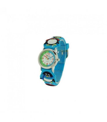 Watch Silicon White 3D Penguin Time Teacher Children Boy Girl Analogue Strap