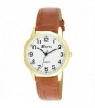 Wristwatches Classic Ladies R0132 Faux Leather Strap Watch Black / Silver 27mm