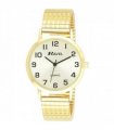 Ravel Mens Basic Slimline Soft Comfort Fit Expander Bracelet Wrist Watch R0201.11.1s