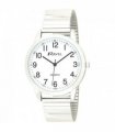 Watch Men's Bold Number White Dial Gold Expander Bracelet 16.00mm x 9.53mm