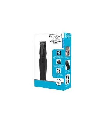 Beard Trimmer Wahl Groom Ease Rechargeable Stubble & Beard Trimmer Black 20cm