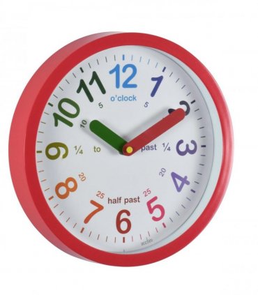 Acctim Red Lulu Wall Clock 21884