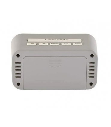 Acctim Alta Reflection Digital Alarm in Owl Grey 15867