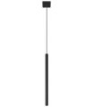 Pendant lamp PASTELO 1 Black Round Tube Shape Spot Modern Loft Design LED G9