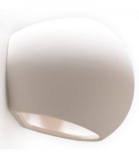 Wall Lamp Ceramic GLOBE Simple Classic Design Paintable LED27