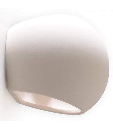 Wall Lamp Ceramic GLOBE Simple Classic Design Paintable LED27