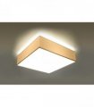 Ceiling Lamp HORUS 35 White Square Shape Loft Design LED E27