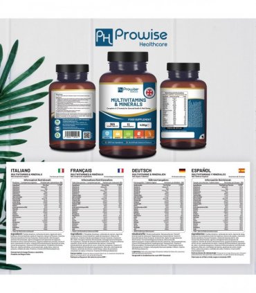 A-Z Multivitamins & Minerals - 365 Vegan Multivitamin Tablets