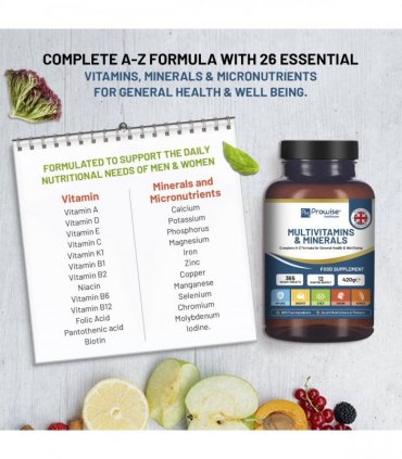 A-Z Multivitamins & Minerals - 365 Vegan Multivitamin Tablets