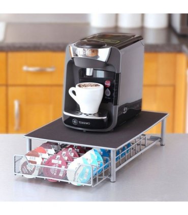 60 Pod Tassimo Coffee Capsule Storage Stand and Drawer